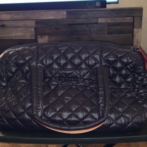 MZ Wallace Metro Satchel - Black Nylon